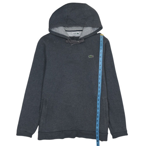 Lacoste Sport Men’s Grey Pullover Hoodie L Regular Fit