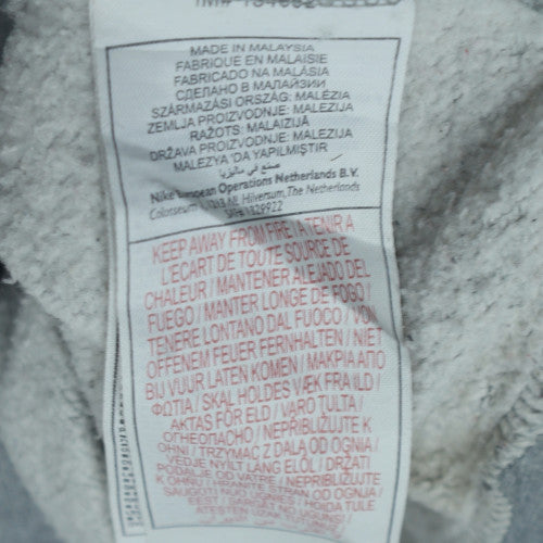 Nike Women Grey Full Zip Hoodie Sweatshirt XL Lined Hooded Casual