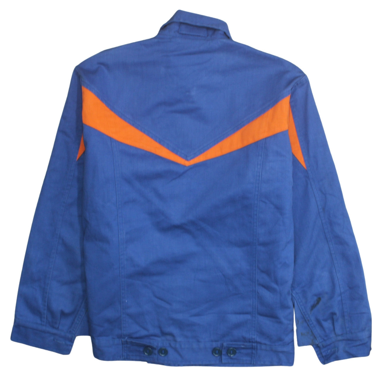 e-distribuzione Men's Blue Workwear Cotton Jacket Size 46 Regular