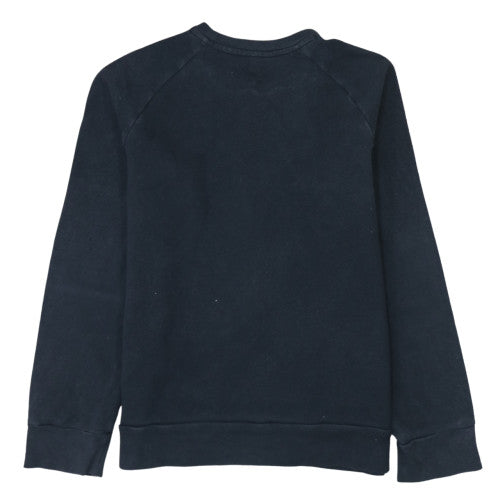Under Armour Boys Black Fleece Pullover Sweatshirt Size 158 Crew Neck