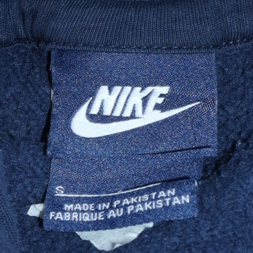 Nike Men’s Blue Pullover Hoodie Small Regular Fit Fleece