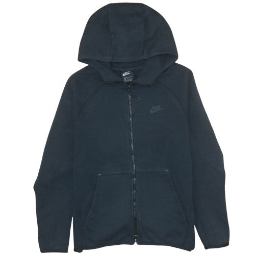 Nike Men’s Black Full Zip Fleece Hoodie M Regular Fit