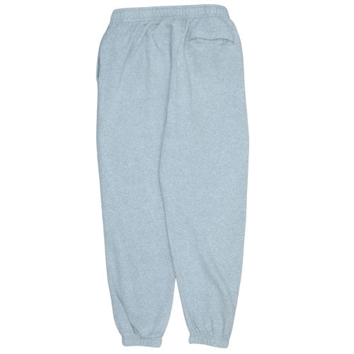 Nike Men Grey Fleece Sweatpants L Regular Fit Casual Trousers