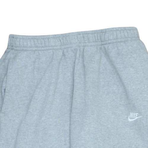 Nike Men Grey Fleece Sweatpants L Regular Fit Casual Trousers