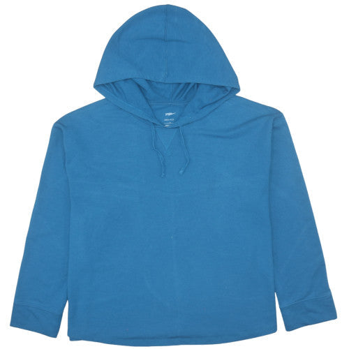 Nike Yoga Women's Blue Dri-FIT Pullover Hoodie Size XL