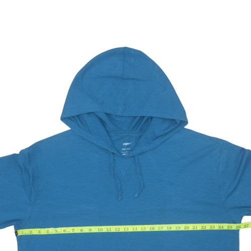 Nike Yoga Women's Blue Dri-FIT Pullover Hoodie Size XL