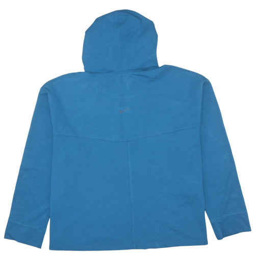 Nike Yoga Women's Blue Dri-FIT Pullover Hoodie Size XL