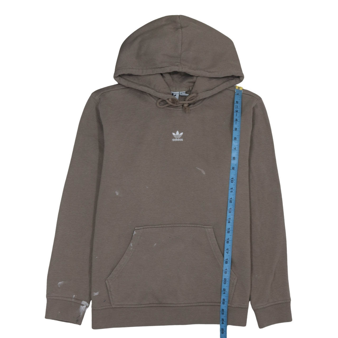 Adidas Womens Brown Pullover Hoodie Size 14 Hooded Sweatshirt