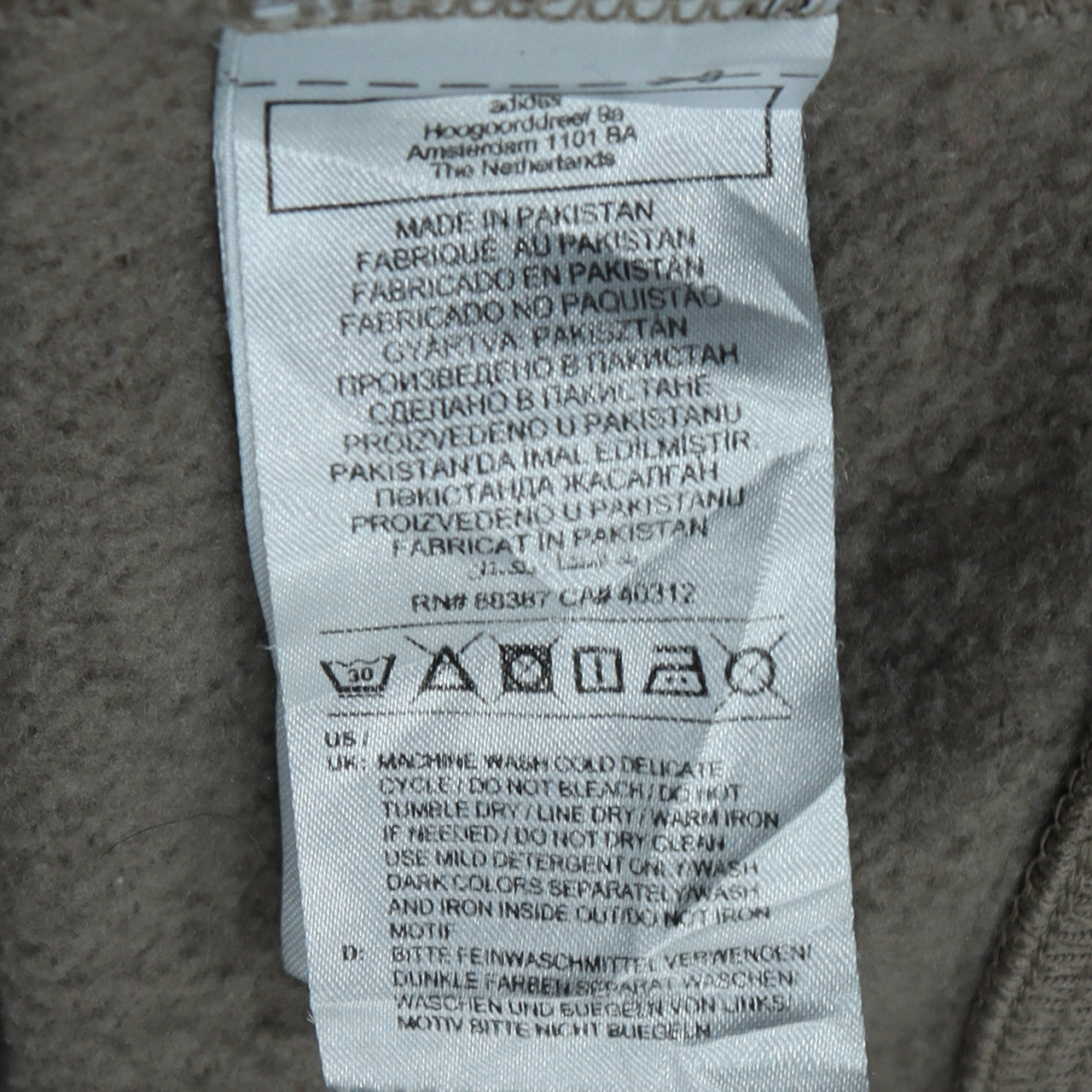 Adidas Womens Brown Pullover Hoodie Size 14 Hooded Sweatshirt