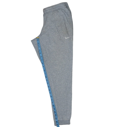 Nike Mens Grey Cotton Blend Jogger Sweatpants L Regular Fit