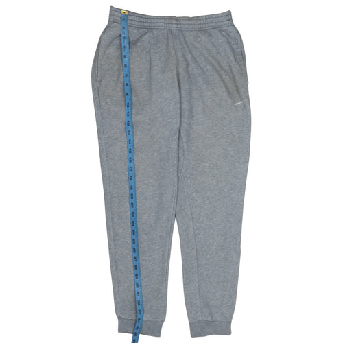 Nike Mens Grey Cotton Blend Jogger Sweatpants L Regular Fit