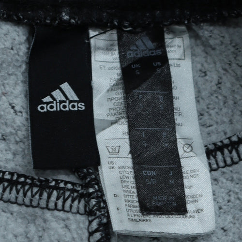 Adidas Men's Black Jogger Trousers S Comfort Fleece