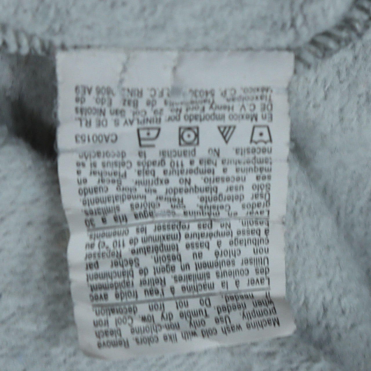 Champion Men's Grey Pullover Sweatshirt M Regular Fit Crew Neck