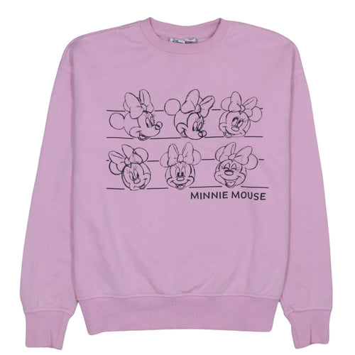 Primark Disney Women's Pink Minnie Mouse Sweatshirt XS