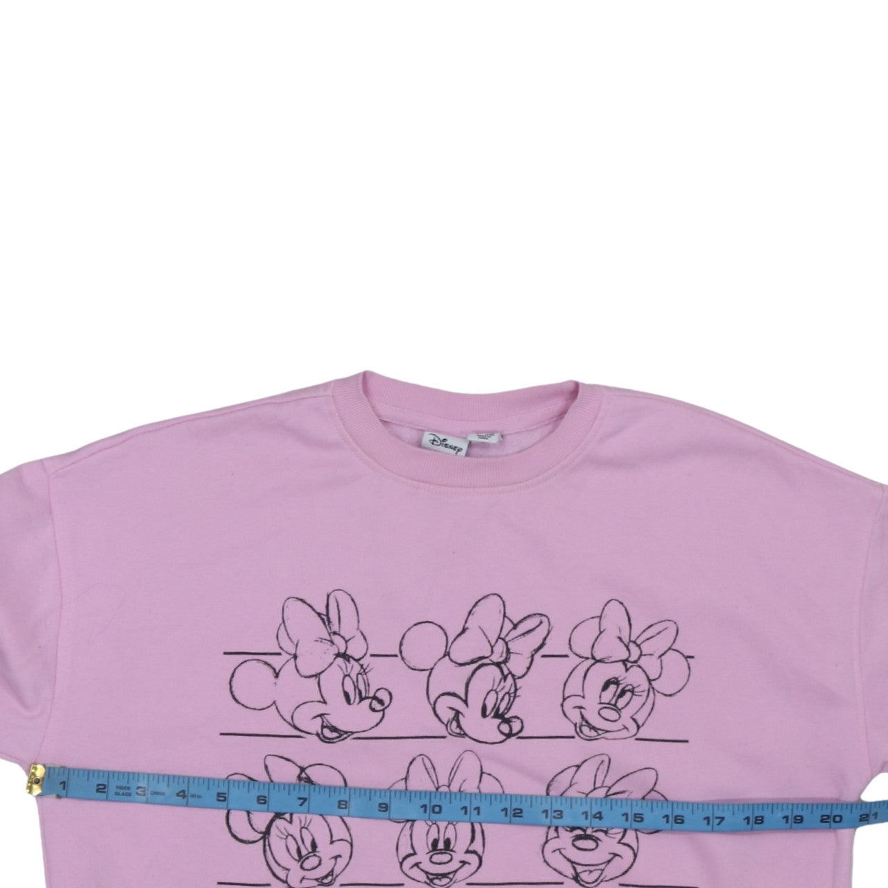 Primark Disney Women's Pink Minnie Mouse Sweatshirt XS