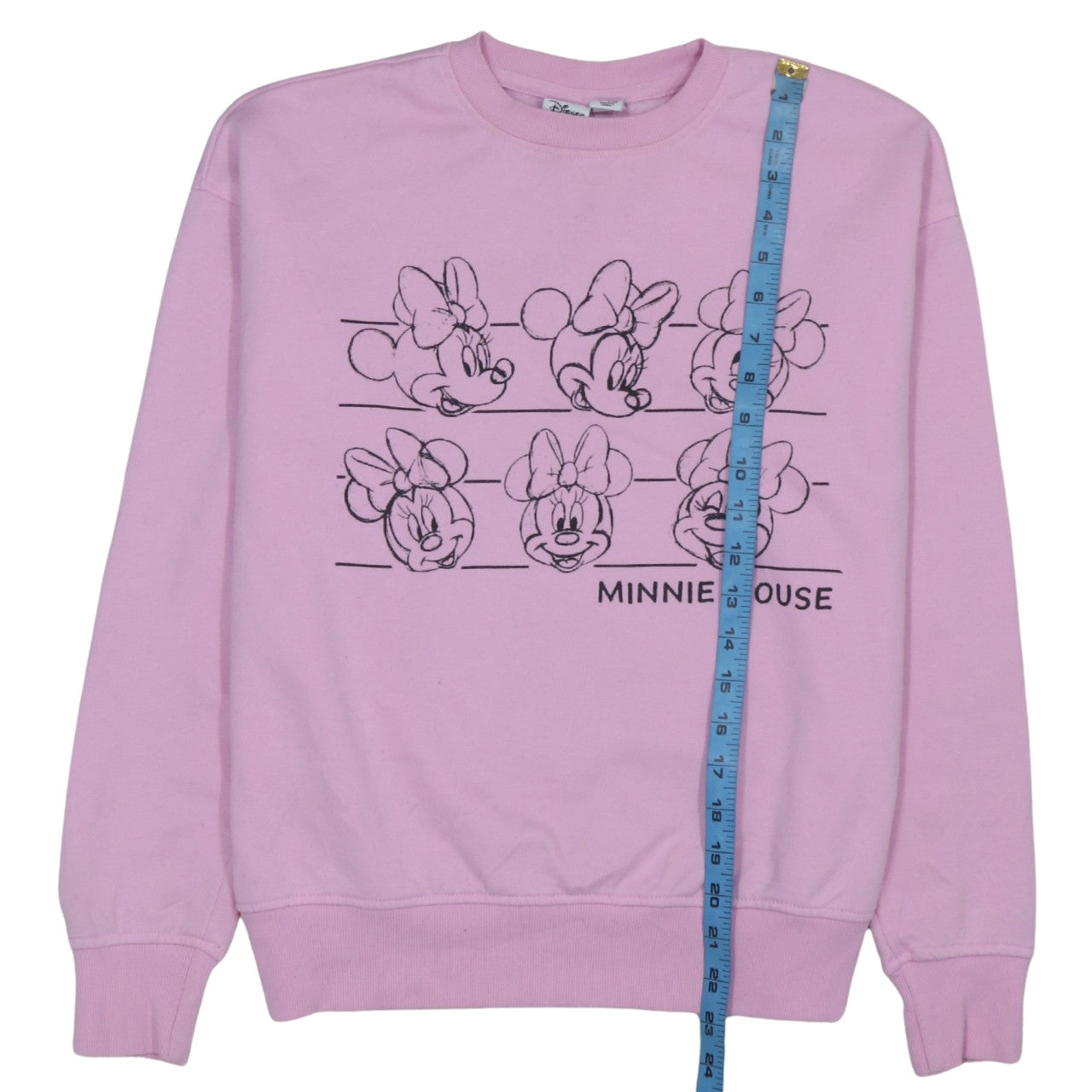 Primark Disney Women's Pink Minnie Mouse Sweatshirt XS