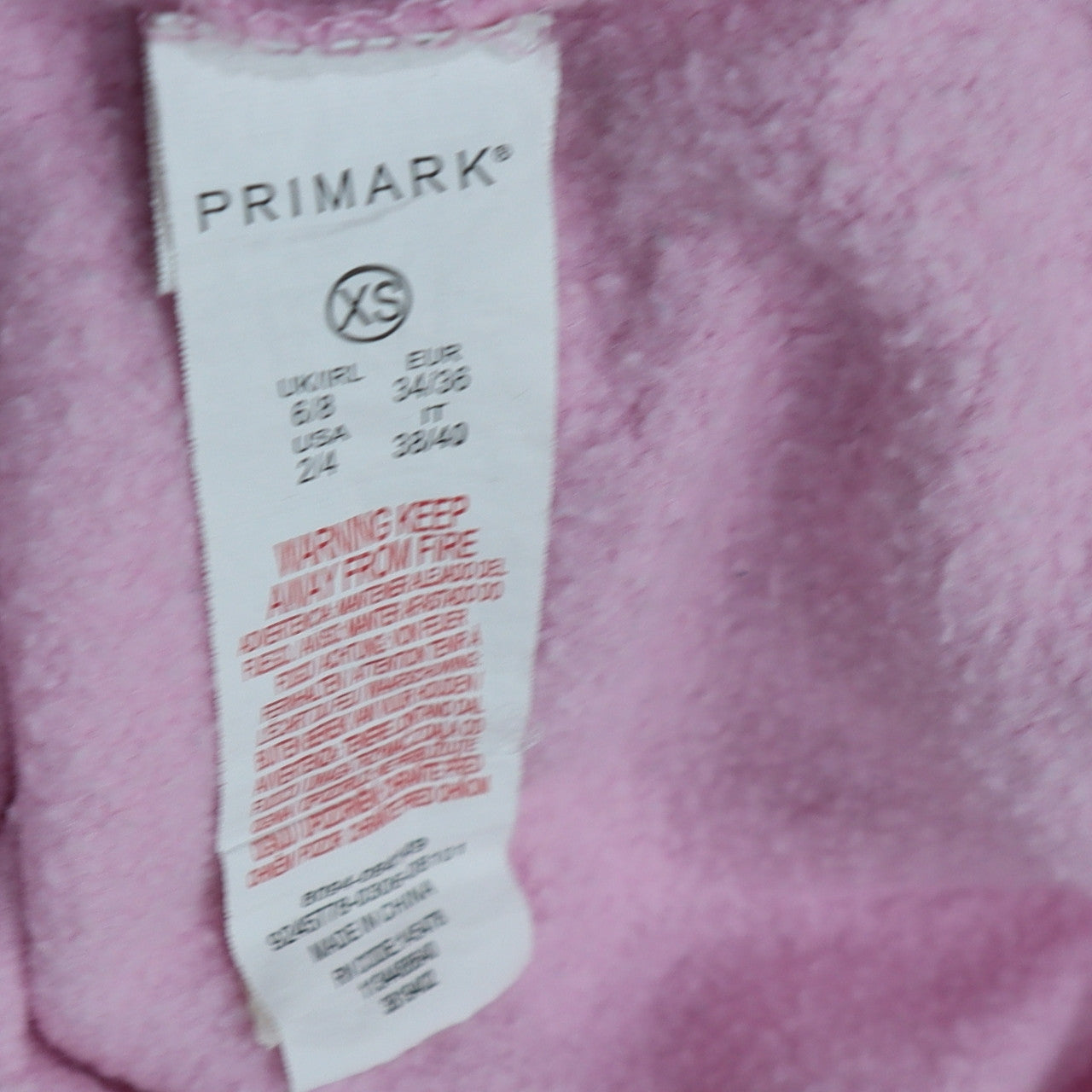 Primark Disney Women's Pink Minnie Mouse Sweatshirt XS