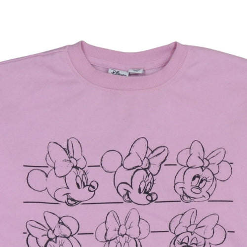 Primark Disney Women's Pink Minnie Mouse Sweatshirt XS