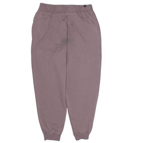 Puma Womens Mauve Jogger Sweatpants L Elastic Waist Casual Trousers