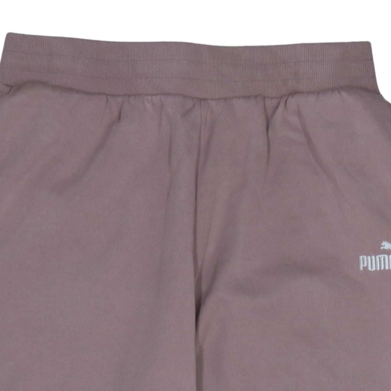 Puma Womens Mauve Jogger Sweatpants L Elastic Waist Casual Trousers