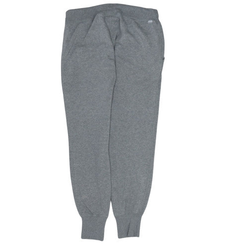 Converse Womens Grey Jogger Trousers XS Fleece Elastic Waist