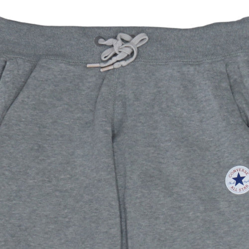 Converse Womens Grey Jogger Trousers XS Fleece Elastic Waist