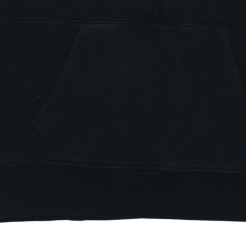Under Armour Mens Black Small 1/2 Zip Fleece Sweatshirt
