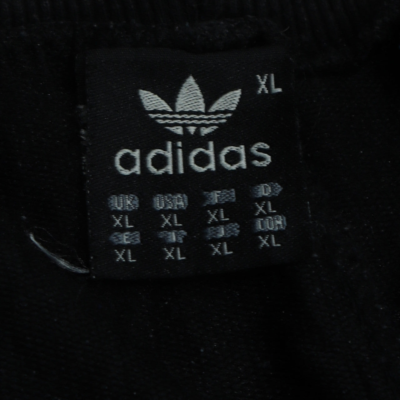 Adidas Women Black XL Jogger Sweatpants with Stripes
