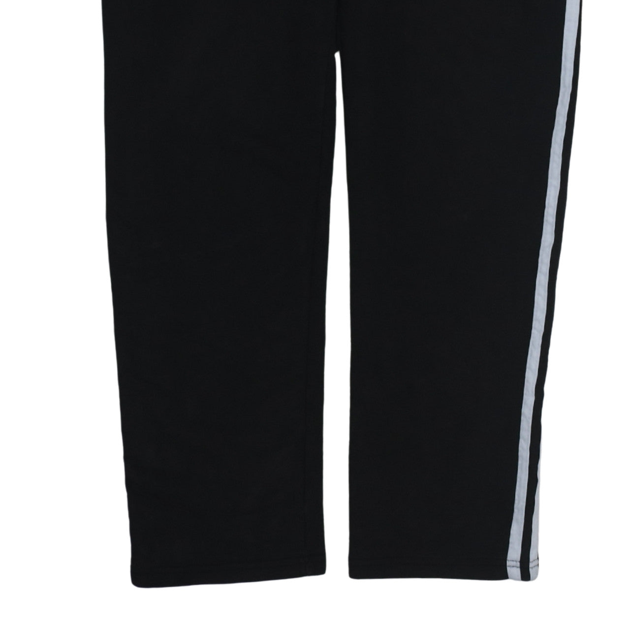 Adidas Women Black XL Jogger Sweatpants with Stripes