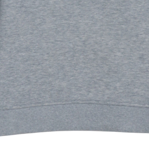 Tommy Hilfiger Men's Grey Logo Crew Neck Pullover Sweatshirt M