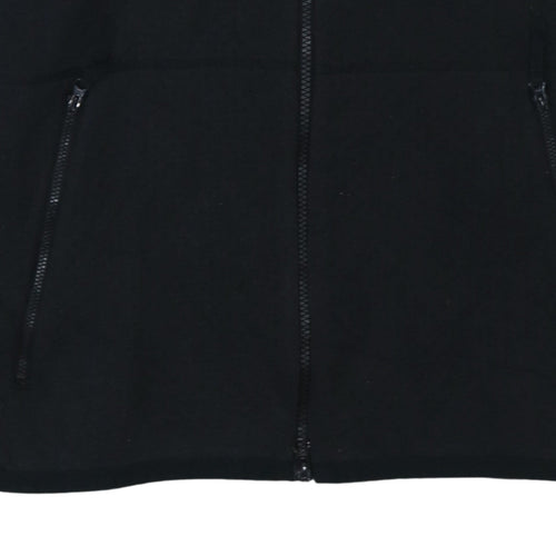 Adidas Men's Black Full Zip Hoodie L Juventus Logo Fleece Sportswear