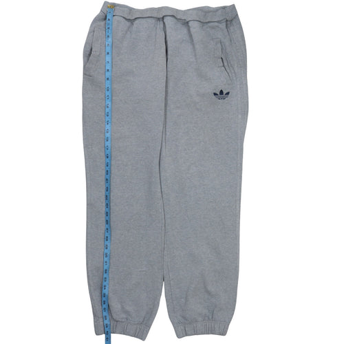 Adidas Women Grey XL Sweatpants Jogger Cotton Blend Casual Trousers