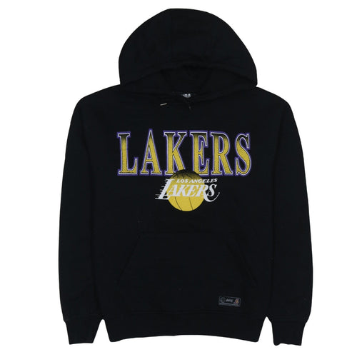 NBA Los Angeles Lakers Womens Black XS Pullover Hoodie Cotton Blend
