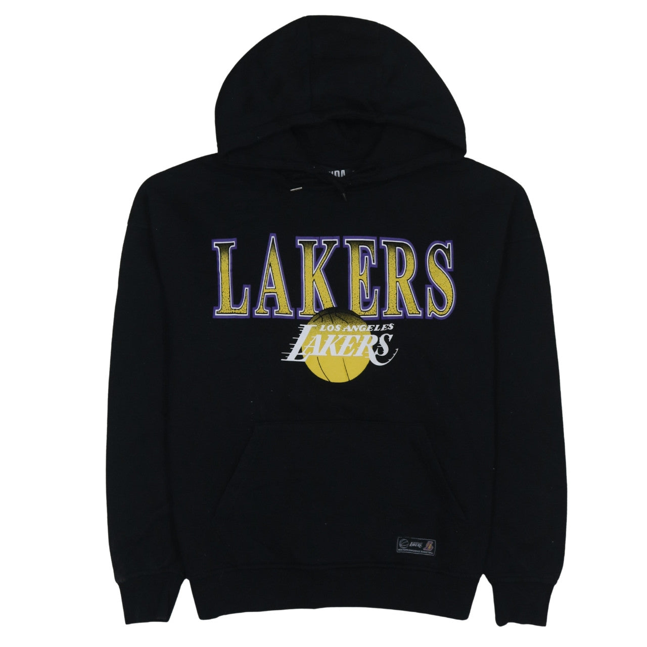 NBA Los Angeles Lakers Womens Black XS Pullover Hoodie Cotton Blend