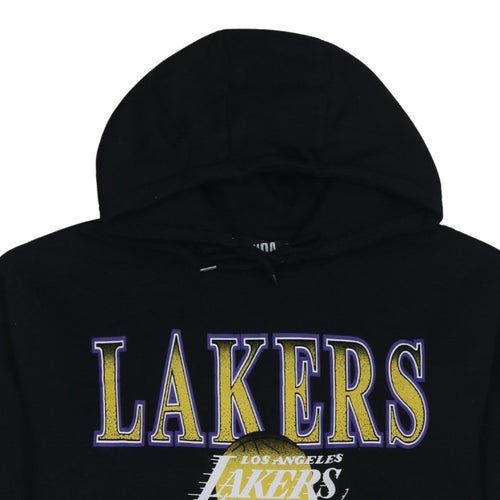 NBA Los Angeles Lakers Womens Black XS Pullover Hoodie Cotton Blend