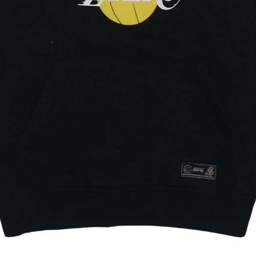 NBA Los Angeles Lakers Womens Black XS Pullover Hoodie Cotton Blend