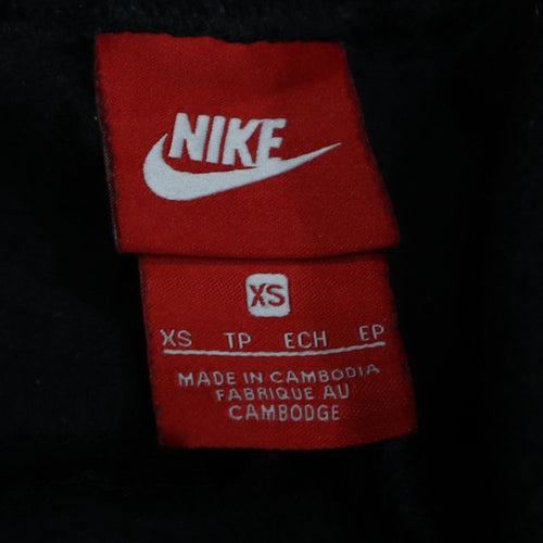 Nike Air Mens Black XS Jogger Sweatpants Casual Cotton Blend