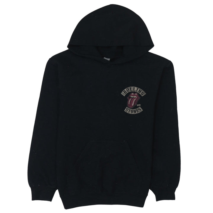 Gildan Men's Black Rolling Stones Pullover Hoodie Size S
