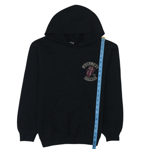 Gildan Men's Black Rolling Stones Pullover Hoodie Size S