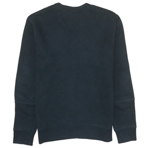 Hollister Men's Black XS Pullover Crew Neck Logo Sweatshirt