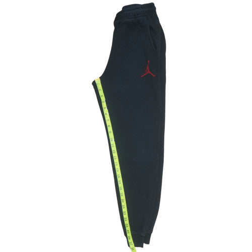 Jordan Mens Black Sweatpants Size M Regular Fit Elastic Waist