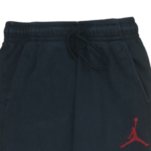 Jordan Mens Black Sweatpants Size M Regular Fit Elastic Waist