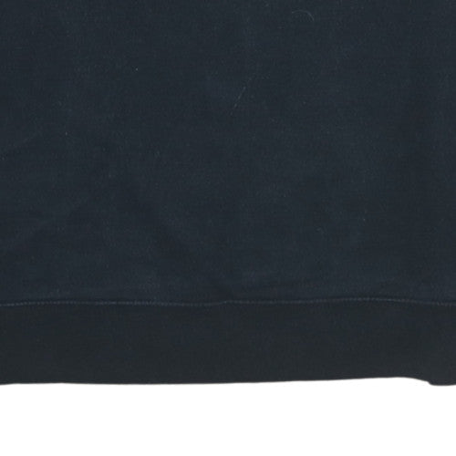 Vans Men's Black Logo Crew Neck Sweatshirt Size M