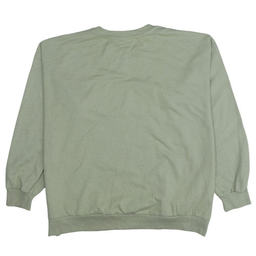 Disney Minnie Mouse Womens Green XXL Pullover Sweatshirt