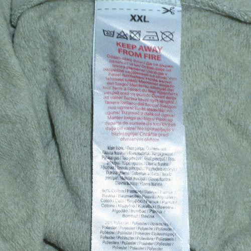 Disney Minnie Mouse Womens Green XXL Pullover Sweatshirt