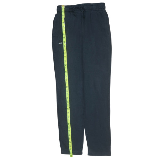 Under Armour Men's Black Sweatpants S Relaxed Fit Fleece Trousers