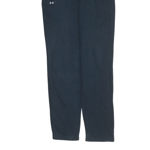 Under Armour Men's Black Sweatpants S Relaxed Fit Fleece Trousers