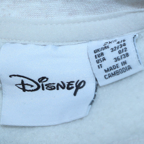 Disney Womens Grey Winnie the Pooh Pullover Sweatshirt 2XS