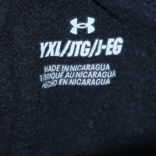 Under Armour Boys Black Jogger Fleece Sweatpants Size 158 Youth XL