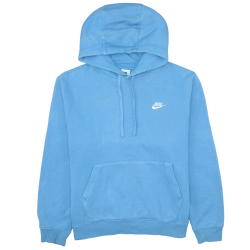 Nike Men's Blue Pullover Fleece Hoodie M Regular Fit